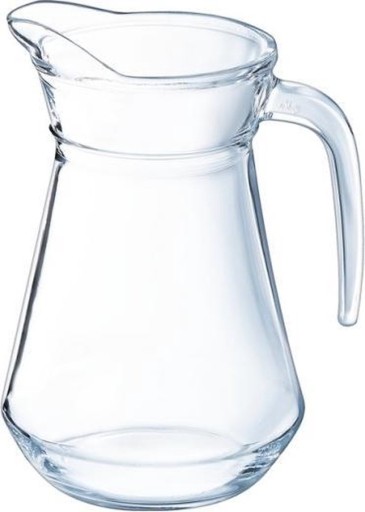 Sklenená kanvica Luminarc na nápoje, vodu, džús, 1,3 l