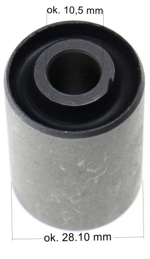 PUSHING BUSHING 10x40x28 SCOOTER 4T GY6 139QMB QUEST