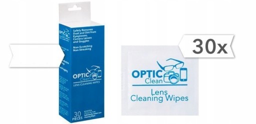 UBRIEŽKY NA OKULIARE OpticClean UBRIKY 30 ks
