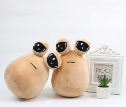 MY PET ALIEN POU SLADKÁ HRAČKA PLYŠOVÁ HRAČKA MÄKKÝ MASKOT 22cm