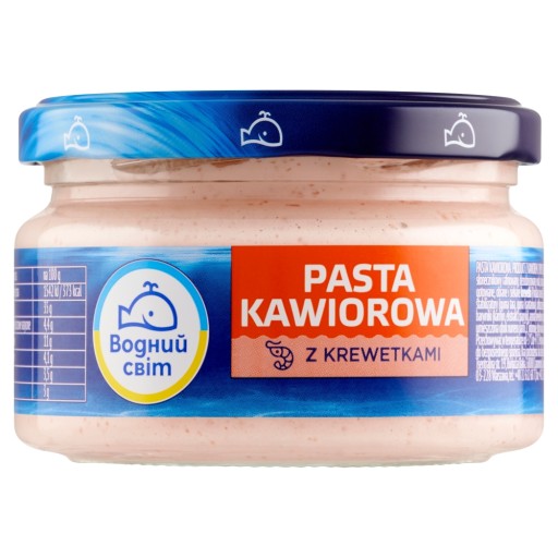 Kaviárová pasta s krevetami Wodnyj Świt 160g