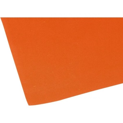 Bavlnená taška s dlhou oranžovou rúčkou