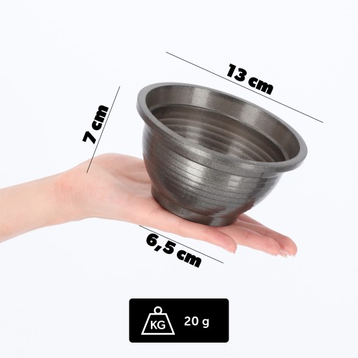 CINTORINOVÝ HROBOK PLASTOVÝ KVETINÁČ CINTORÍN 13cm