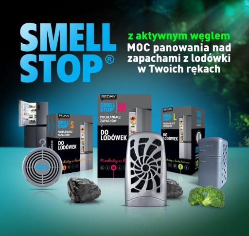 SmellStop L Pohlcovač pachov do chladničky