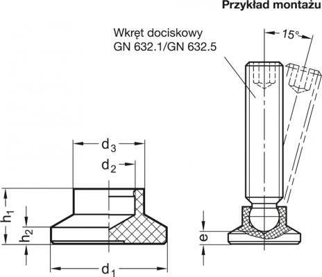 PODLOŽKA NA NOHY FI21X4,5mm