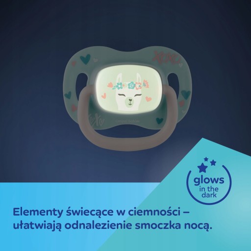 CANPOL SILIKÓNOVÝ cumlík 6-18m SYMETRICKÝ EXOTICKÝ