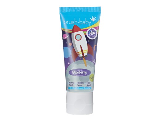 BrushBaby zubná pasta s fluoridom pre deti od 3 rokov