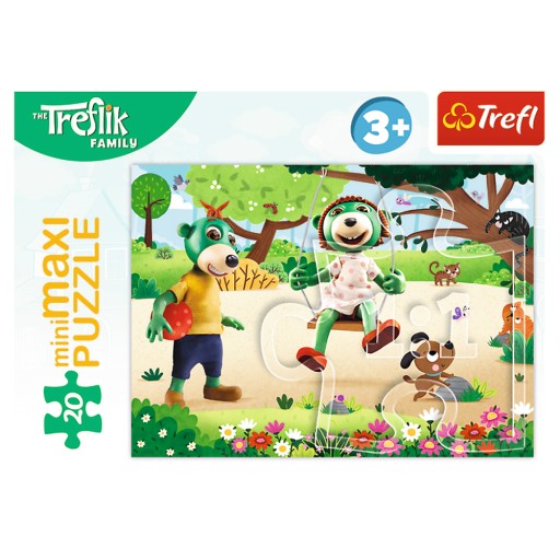 PUZZLE 20 MiniMaxi Trefliki TREFLIK FAMILY Trefl 21154