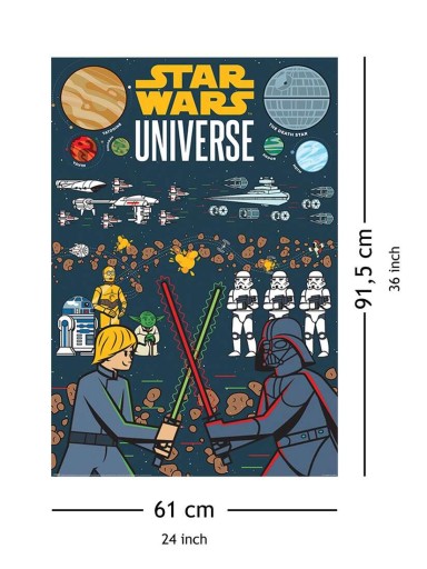 Star Wars Universe Ilustrovaný plagát 61x91,5 cm