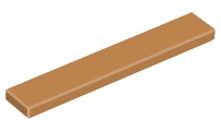 2x doska LEGO 6636 1 x 6