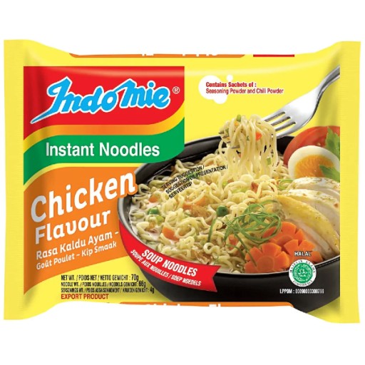 Polievka instantná s kuracou príchuťou 70g - Indomie