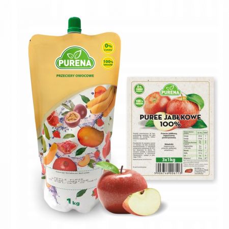 PURENA Jablkové pyré 100% 1 kg