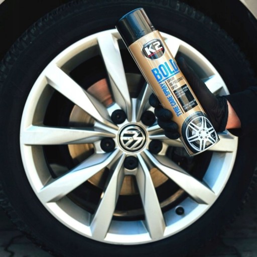K2 BOLD BLACK SHINE STAROSTLIVOSŤ O PNEUMATIKY MOKRÉ 600ml