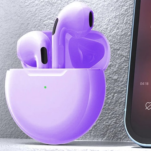 BEZDRÔTOVÉ SLÚCHADLÁ PRO 6 BLUETOOTH 5.3 + POWERBANK + KÁBEL USB TYPU C