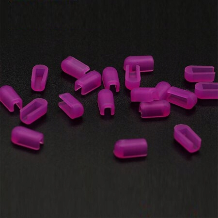 2x Koncovka NEON FLEX 8x16mm FIALOVÁ