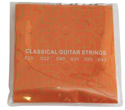 PX KLASICKÉ GIITAROVÉ STRUNY - NYLON - NORMÁLNE NAPNUTIE - SET