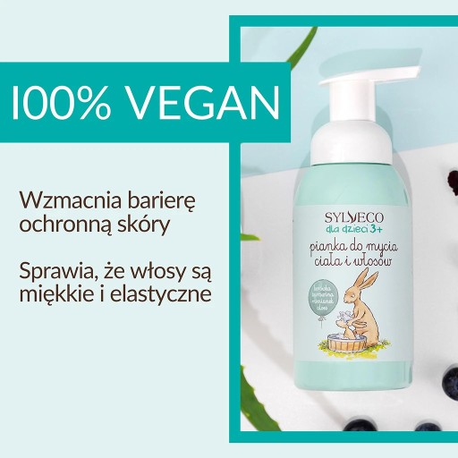 SYLVECO pre deti Pena na umývanie tela a vlasov