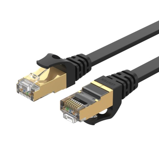 Unitek Flat Ethernet Cat.7 sieťový kábel 1 m