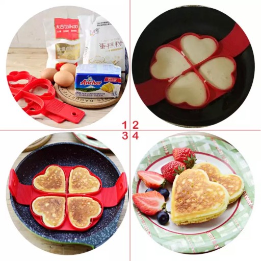 Forma na palacinky srdiečko vajíčka srdiečka vajíčka palacinky darček pre ňu