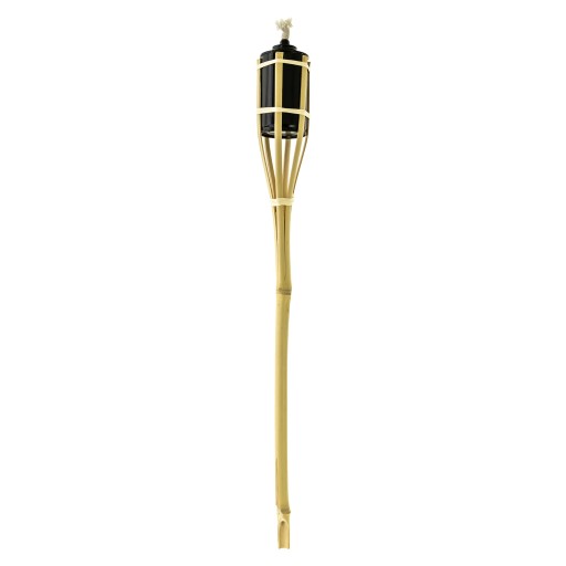 Prírodná bambusová záhradná baterka 60 cm ODOLNÁ