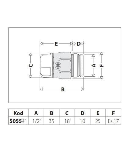 VZDUCH VZDUCHU RADIATORA, manual 1/2 Caleffi - Skrut