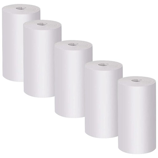 VLOŽTE ROLOVÝ TERMÁLNY PAPIER PRE MINI TEPLOtlačiareň DRUKUŚ SADA 5 ks