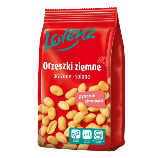 Arašidy pražené solené Lorenz 160 g