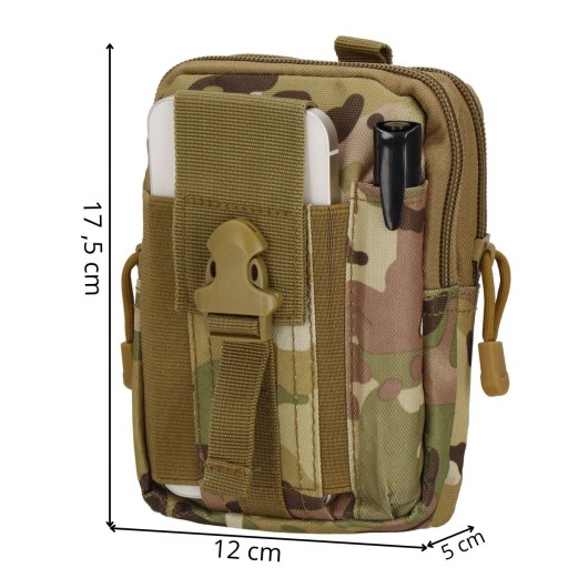 VOJENSKÁ TAKTICKÁ TAŠKA CAMO NÁSTENNÁ KAPACITA PÁNSKA TAŠKA MOLLE