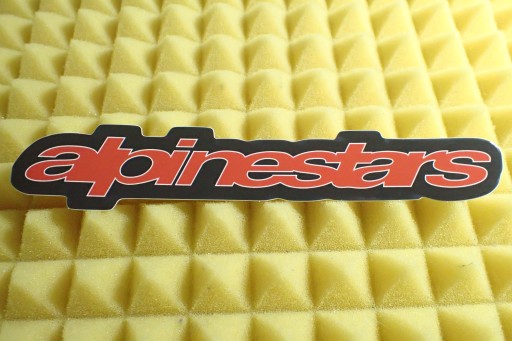 ALPINESTARS NÁLEPKA ALPINESTARS NÁLEPKA 16,7 x 3,1 cm