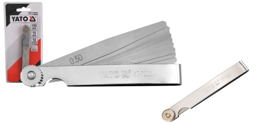 10-KRÍDLOVÁ KLAPKA 100mm PRE VENTILOVÉ ZÁTKY 0,05-0,5mm YATO YT-7222