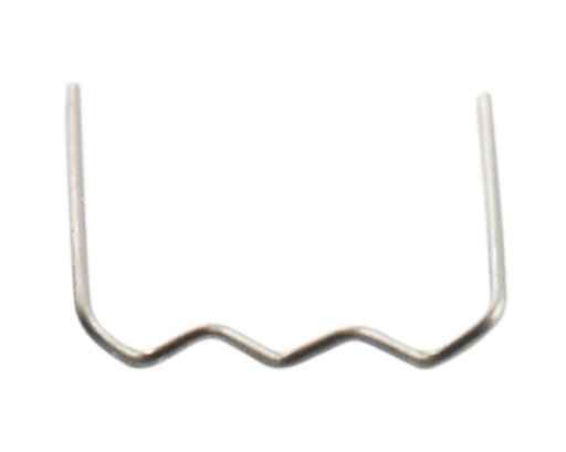 Plastové STAPLES RS16 100ks ploché MALÉ VLNY 0,6mm na opravu plastov
