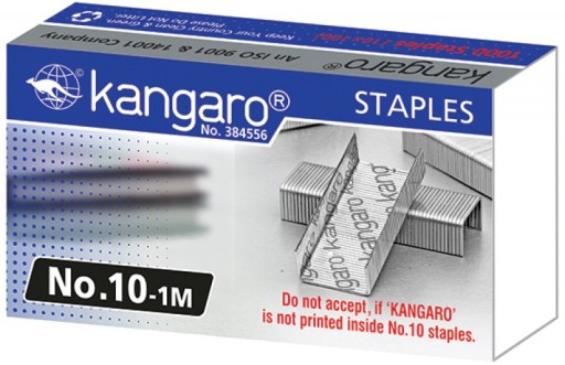 Spony KANGARO č.10-1M 1000ks, pozink