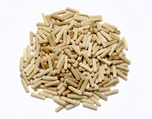 Upevňovacie kolíky na drevený nábytok 6x25mm - 100 ks
