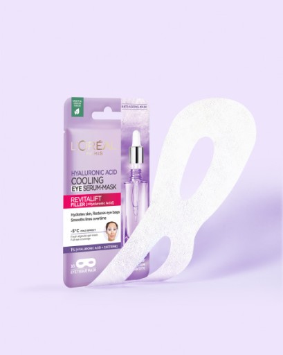 Chladivá maska na oči L'Oréal REVITALIFT FILLER