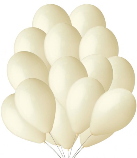 PASTELOVÉ Boho Balóny Ivory Beige 25 ks.