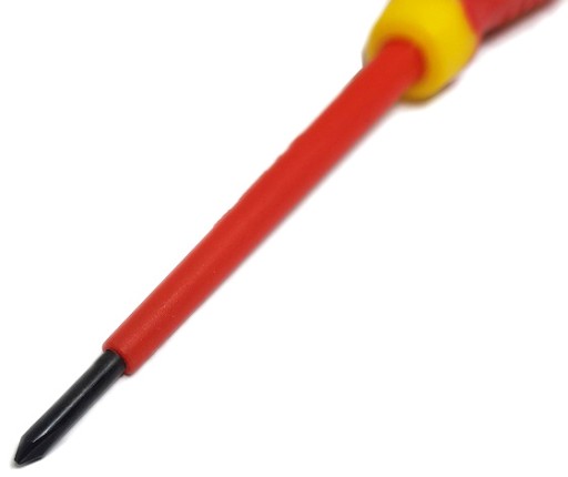 EMARK - KRÍŽOVÝ SKRUTKOVAČ IZOLOVANÝ 1000V S MAGNETICKÝM HROTOM PH0x75mm