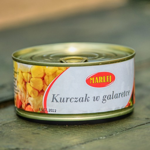 KURACIE V ŽELÍ Z konzervy 300g - MARLEJ