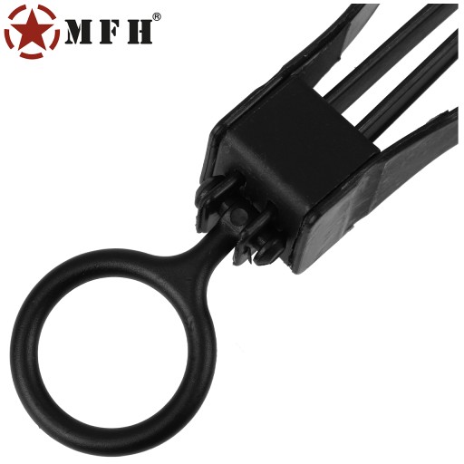 MFH ZIP RUČNE ODLIATKY, JEDNORÁZOVÉ, SAMOUPÍNACIE, ČIERNA