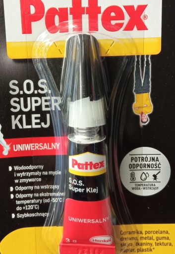 SOS Pattex univerzálne lepidlo 3g