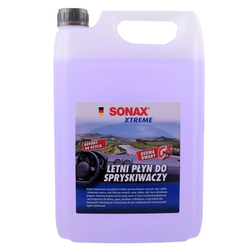 Sonax Xtreme letná kvapalina do autoumyvárne a svetlometov 4l