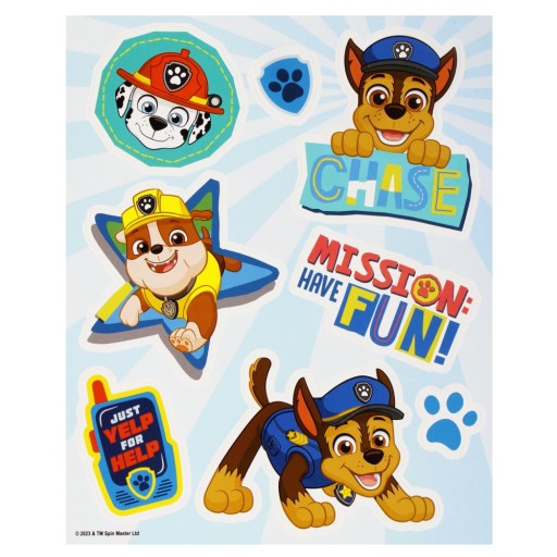 Nálepky PAW PATROL na nalepenie na okno