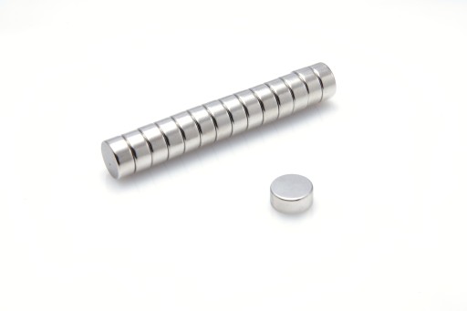 Neodymový magnet Top Magnets MW 9x4 N38 10 kusov