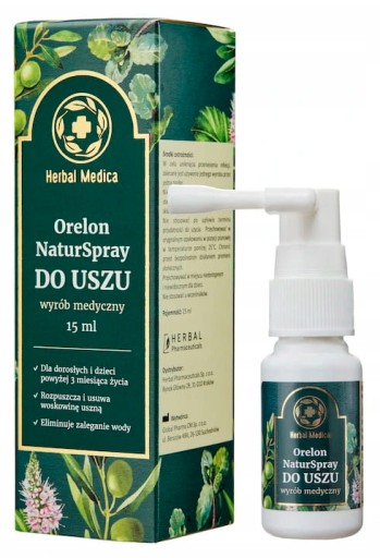 ORELON NATURSPRAY na odstránenie ušného mazu 15ml