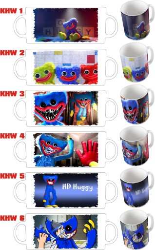 Hrnček HUGGY WUGGY Poppy Playtime s menom