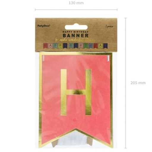 BANNER mix HAPPY BIRTHDAY birthday GIRLAND