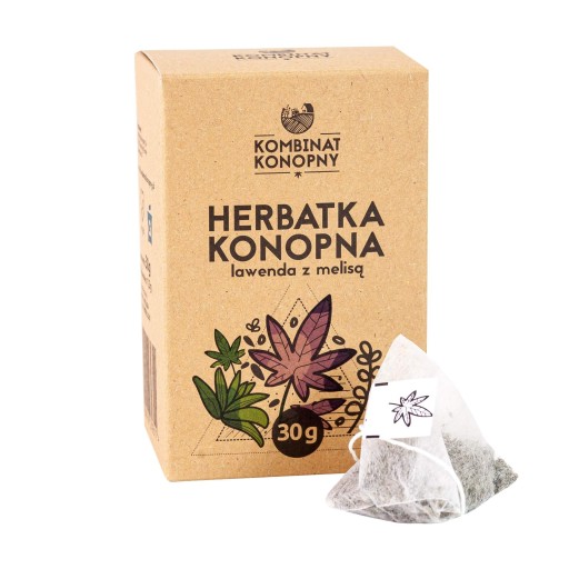 Kombinat Konopný čaj s levanduľou a medovka 30g/20 vrecúšok