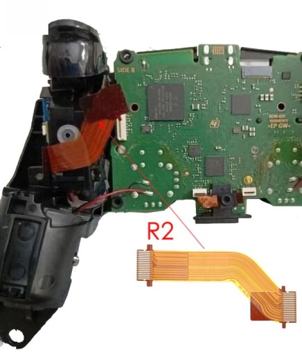 FLEX TLAČIDLÁ SPÚŠŤ R1 R2 PAD PS5 PLAYSTATION 5 DUALSENSE