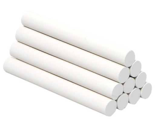 BIELA ŠKOLNÁ TABUĽKA CHALK 12 KS
