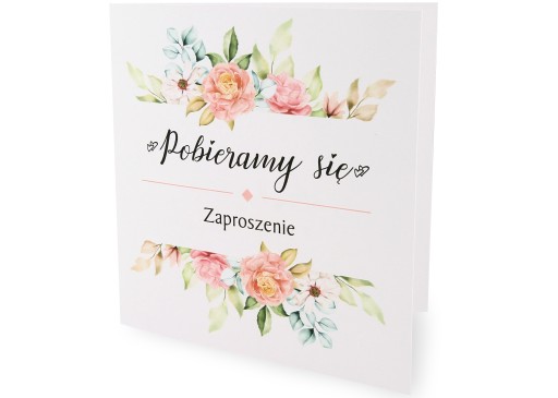 Svadobné oznámenia, 5 kusov