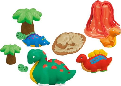PLASTOVÉ PASTA DINOSAURY + DOPLNKY